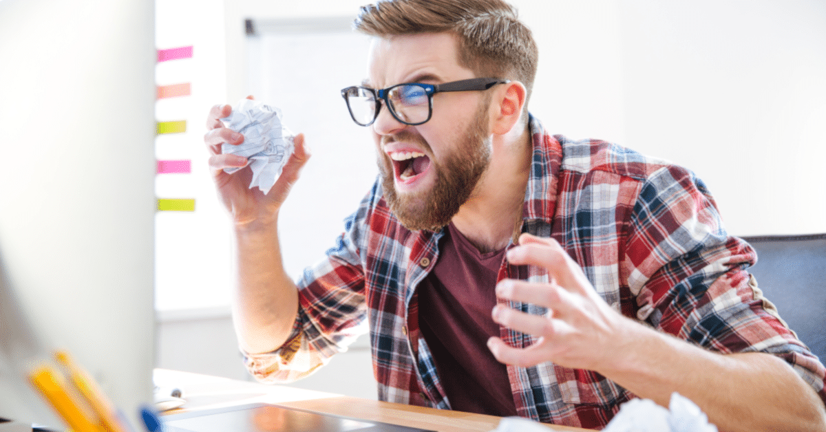 Como manter a calma no trabalho
